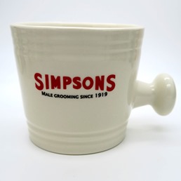 Simpson Pottery Shaving Scuttle (Small)