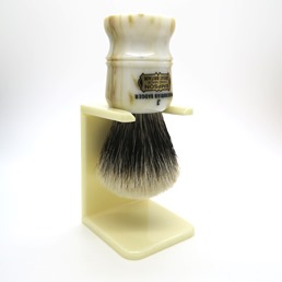 Shaving Brush Dripstand faux Ivory