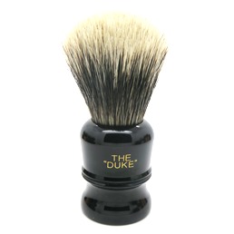 'Brush Handle of the Month' Duke 3 Manchurian Badger faux Ebony