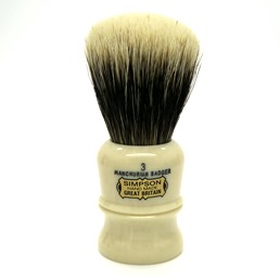 Duke 3 Manchurian Badger faux Ivory