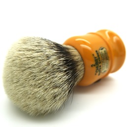 Chubby 2 Super (Silvertip) Badger faux Butterscotch