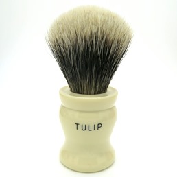 BLACK FRIDAY SALE Special Edition Tulip 3 Manchurian Badger faux Ivory
