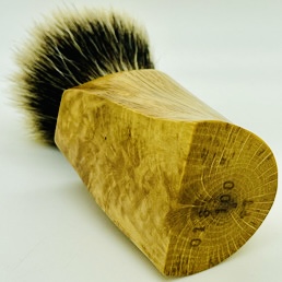 #13/100 Limited Edition Hand Carved Calabrian Oak Wood Manchurian Badger
