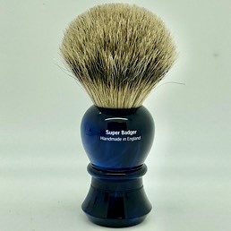 Limited Edition Ascot Super (Silvertip) Badger Faux Sapphire