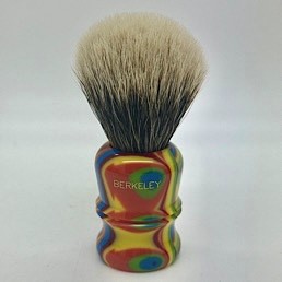 Easter Special Berkeley 46 Two Band Silvertip Badger Disco Haze