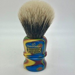 Easter Special Berkeley 46 Two Band Silvertip Badger Disco Haze