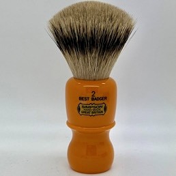 'Brush Handle of the Month' Captain 2 Best Badger Butterscotch