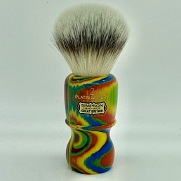 'Brush Handle of the Month' Captain 2 Platinum Fibre Disco Haze