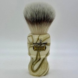 'Brush Handle of the Month' Captain 2 Platinum Fibre Vesta