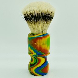 'Brush Handle of the Month' Captain 2 Super (Silvertip) Badger Disco Haze