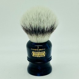 Centenary Duke 3 Platinum Fibre Faux Sapphire  