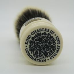 King Charles III Coronation Chubby 3 Manchurian Badger faux Ivory