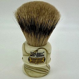 'Brush Handle of the Month' Chubby CH1 Best Badger Vesta