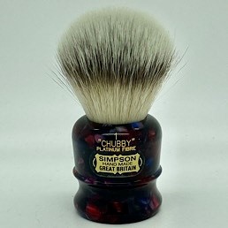Limited Edition Chubby 1 Platinum Fibre Nebular