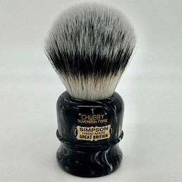BLACK FRIDAY SALE Chubby 1 Sovereign fibre Faux Ebony Marble 