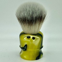 Limited Edition Chubby 1 Platinum Synthetic Fibre Medallion Yellow 