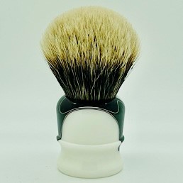 Chubby 2 2 Band Silvertip Badger Emerald Candy 