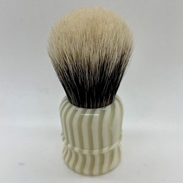 Limited Edition Chubby 2 Manchurian Badger Faux Ivory Stripe