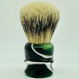 LE Chubby 2 Super (Silvertip) Badger Emerald Candy 