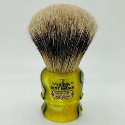 SALE Limited Edition Chubby 3 Best Badger Medallion Yellow 