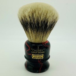 Chubby 3 Super (Silvertip) Badger Black Magic 