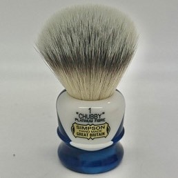 Limited Edition Chubby 1 Platinum Synthetic Fibre Monarch Swirl