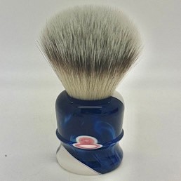Limited Edition Chubby 1 Platinum Synthetic Fibre Monarch Swirl