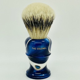 The Colonel X2L Super (Silvertip) Badger Sapphire Candy