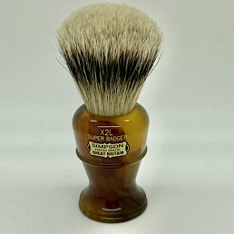 Special Edition Colonel X2L Super Silvertip Badger Faux Tortoiseshell 