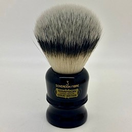 'Brush Handle of the Month' Duke 3 Sovereign Synthetic Faux Ebony