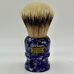 Duke 3 Super Silvertip Badger Amethyst