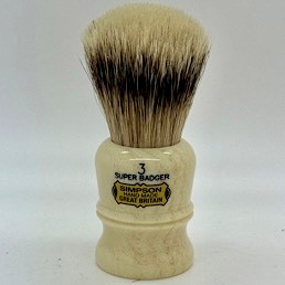 Duke 3 Super Silvertip Badger Ivory Vein