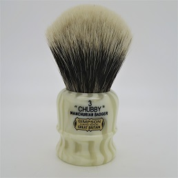 Special Edition Chubby 3 Manchurian Badger faux Ivory Stripe