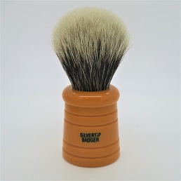 The Rover Two Band Silvertip Badger Butterscotch