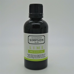 Alexander Simpson Est. 1919 Pre-Shave Oil Lime