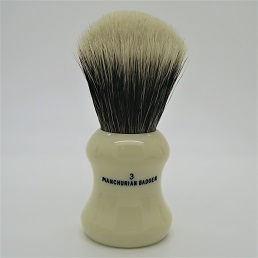 Eagle 3 Manchurian Badger faux Ivory