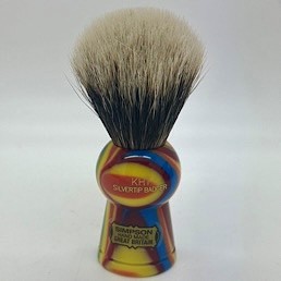 Easter Special Keyhole KH1 2 Band Silvertip Badger Disco Haze