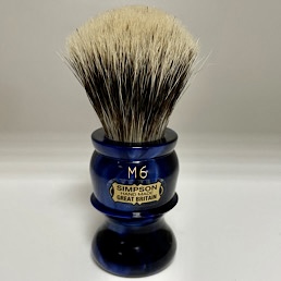 Limited Edition M6 Manchurian Badger Faux Sapphire 
