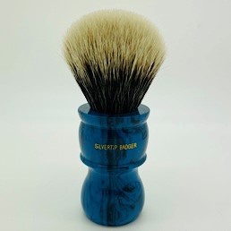 Limited Edition M7 Two Band Silvertip Badger Cobalt