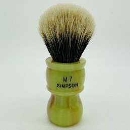 Limited Edition M7 Two Band Silvertip Badger Faux Jade 