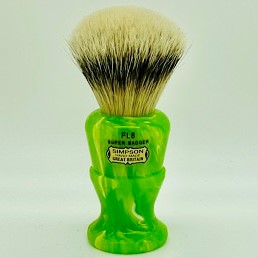 Limited Edition Polo 8 Super (Silvertip) Badger Lime Swirl