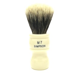 BLACK FRIDAY SALE M7 Manchurian Badger faux Ivory