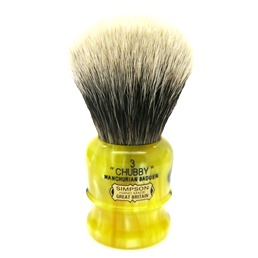 SALE Chubby 3 Manchurian Badger Medallion Yellow