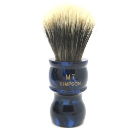  SALE M7 Manchurian Badger faux Sapphire