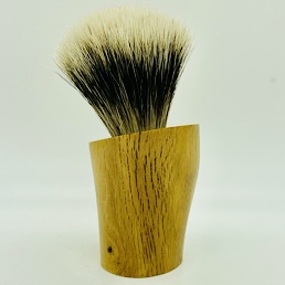 #12/100 Limited Edition Hand Carved Calabrian Oak Wood Manchurian Badger