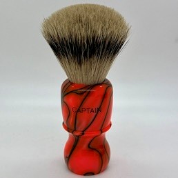 'Brush Handle of the Month' Captain 2 Best Badger Amber Blaze
