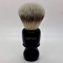 'Brush Handle of the Month' Captain 2 Platinum Synthetic Sapphire 
