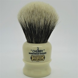 SALE Special Edition Chubby 3 Manchurian Badger faux Ivory