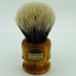 Limited Edition Chubby 1 Two Band Silvertip Badger Liquid Gold 