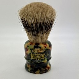 'Brush Handle of the Month' Chubby CH1 Best Badger Autumn Falls 